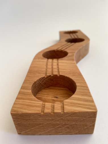 подсвечник волна