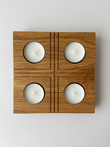 подсвечник квадрат 4С 1